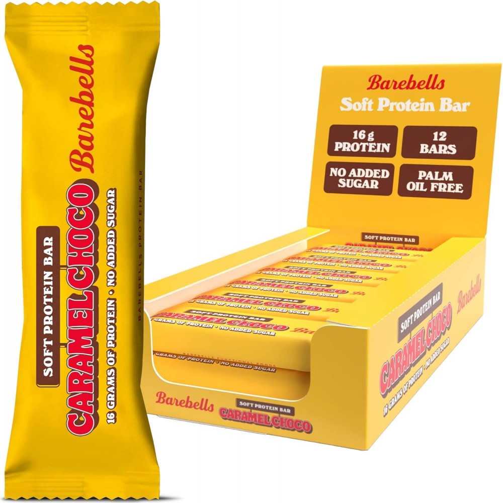 Barebells Protein Bar - Soft Caramel Chocolate 12 x 55g