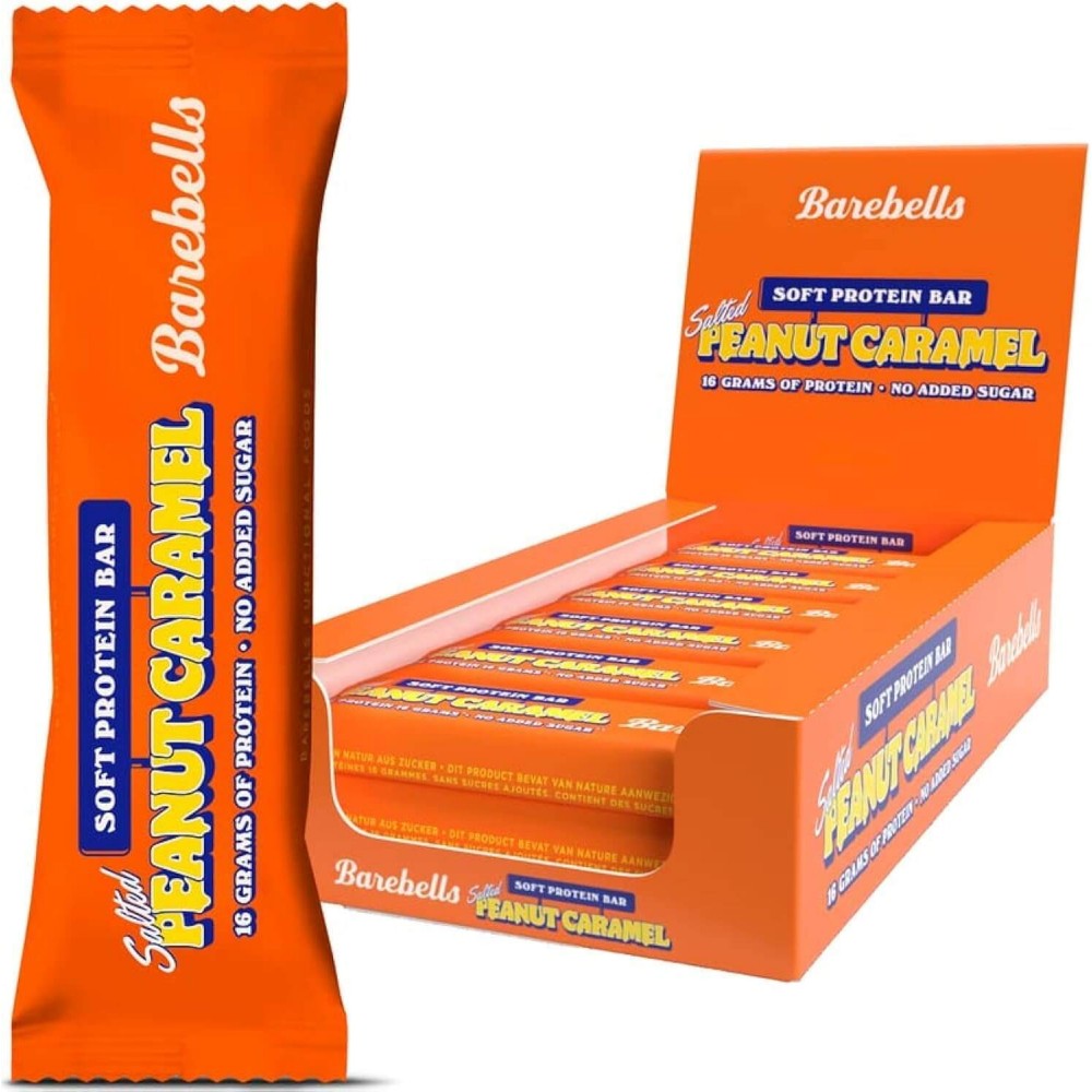 Barebells Protein Bar - Soft Peanut Caramel 12 x 55g