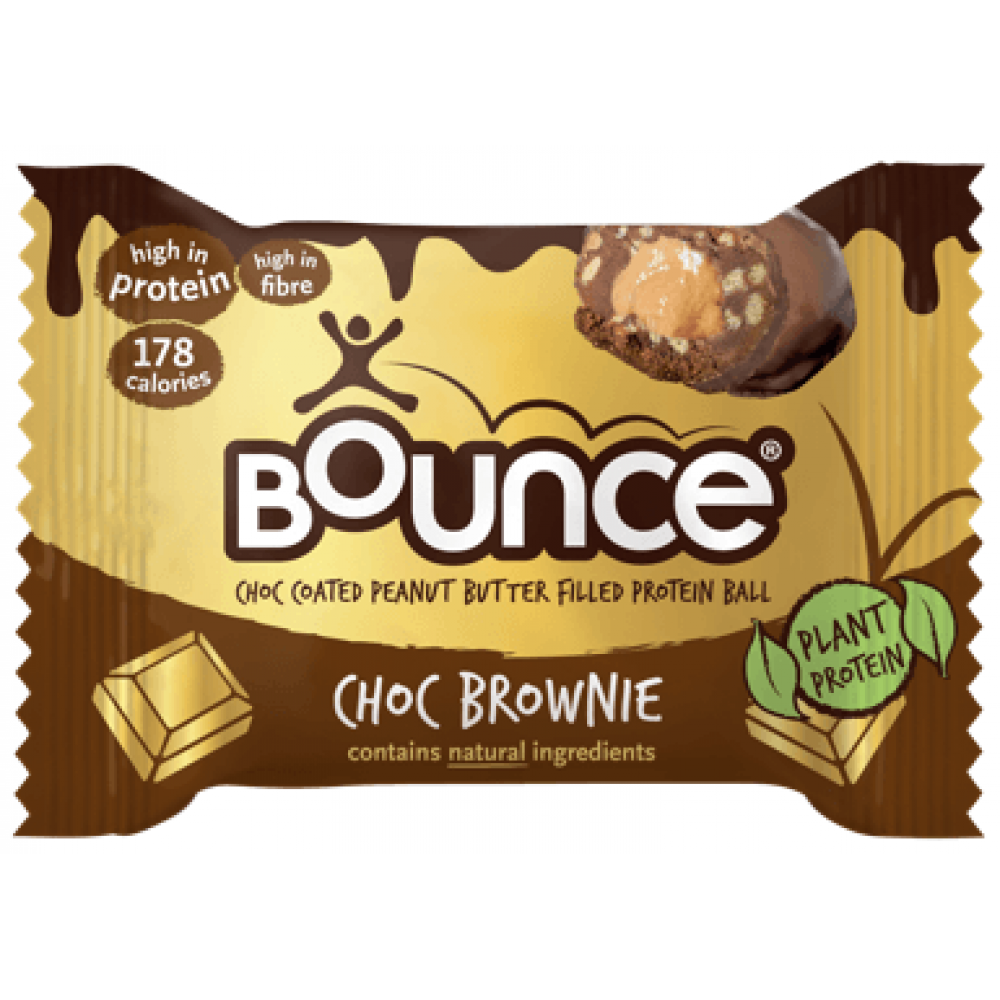Bounce Protein Balls - Choc Brownie 12 x 40g