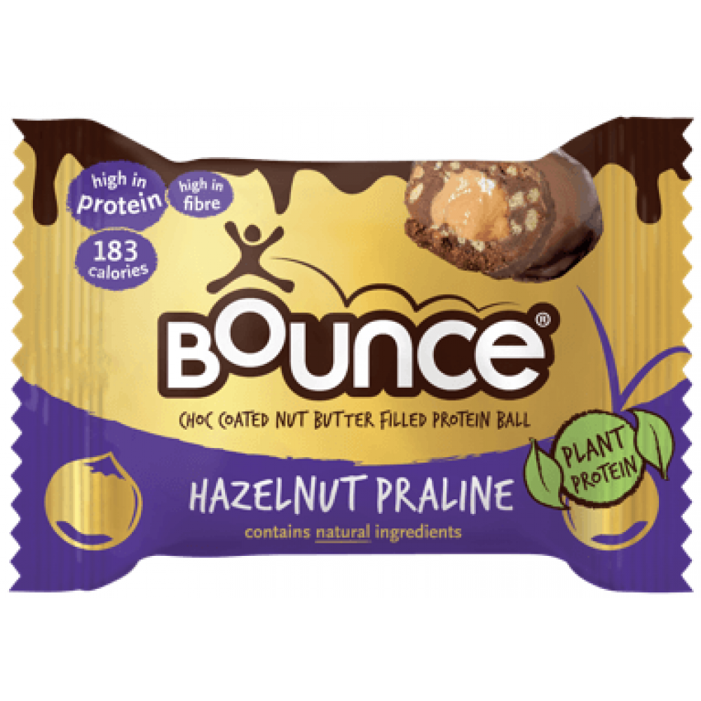 Bounce Protein Balls - Hazelnut Praline 12 x 40g