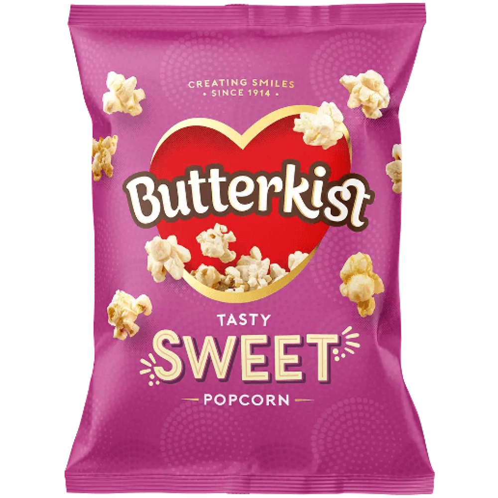 Butterkist - Tasty Sweet 8 x 100g
