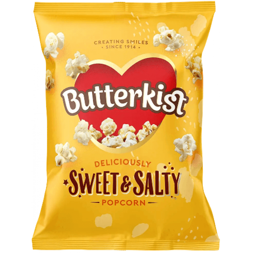 Butterkist - Deliciously Sweet & Salty 8 x 100g