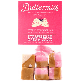 Buttermilk Fudge - Strawberries & Cream 16 x 175g