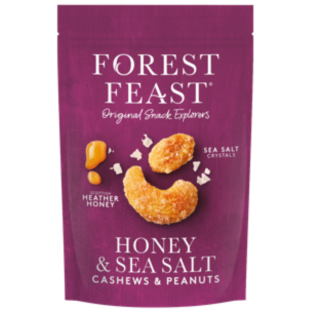 Forest Feast - Honey Cashew & Peanuts 8 x 120g