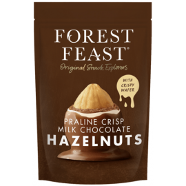 Forest Feast 100g - Praline Crisp Milk Chocolate Hazelnuts 8 x 100g