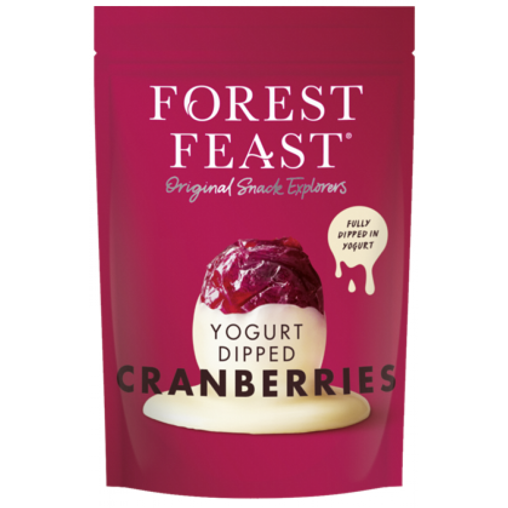 Forest Feast 200g - Yogurt Dipped Cranberries 6 x 200g