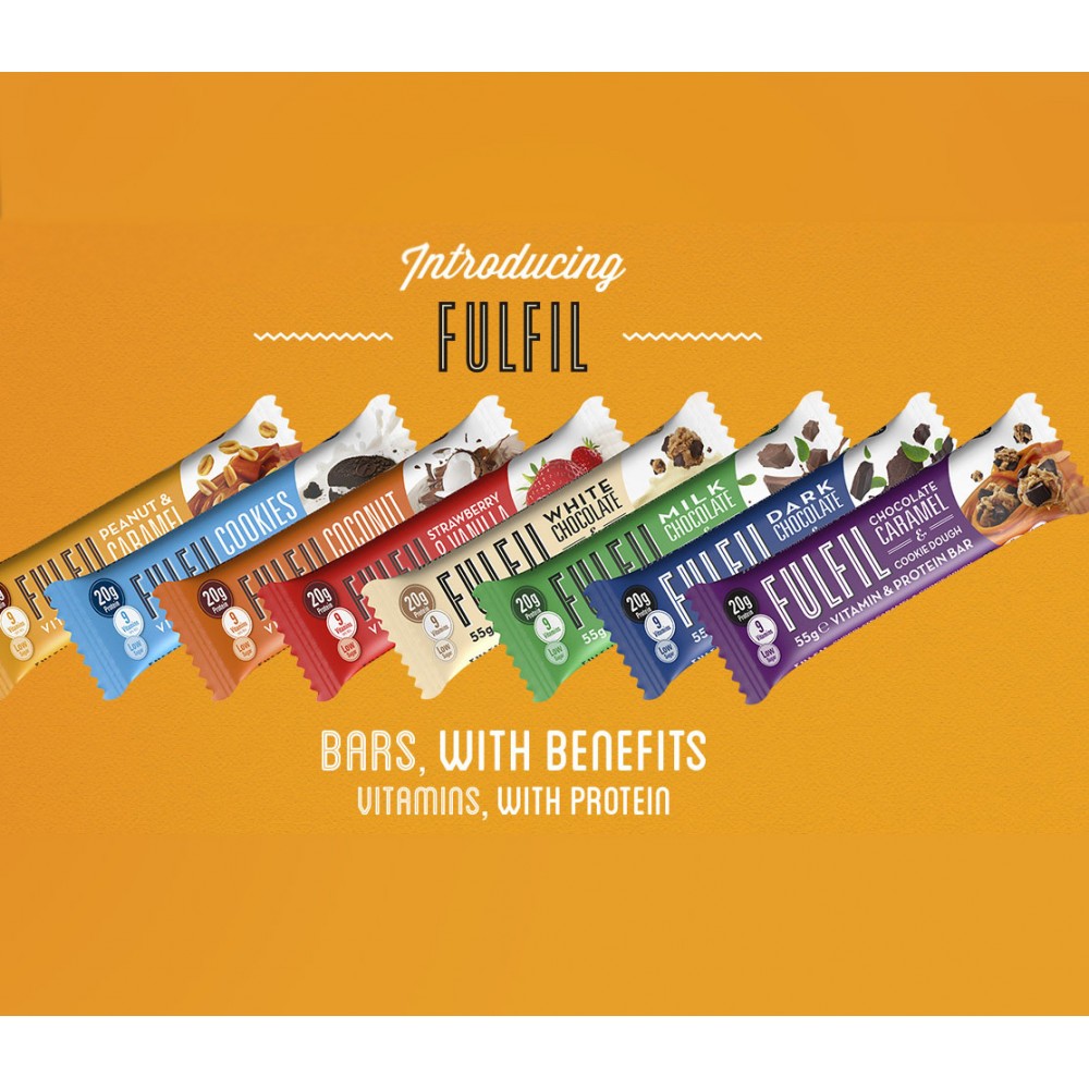 Fulfil Vitamin & Protein Bars buy any 5 SAVE £5
