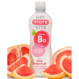 Get More Vits - Vitamin B12 Pink Grapefruit 12 x 500ml