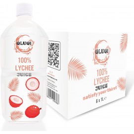Glug Juice - Lychee 6 x 1L