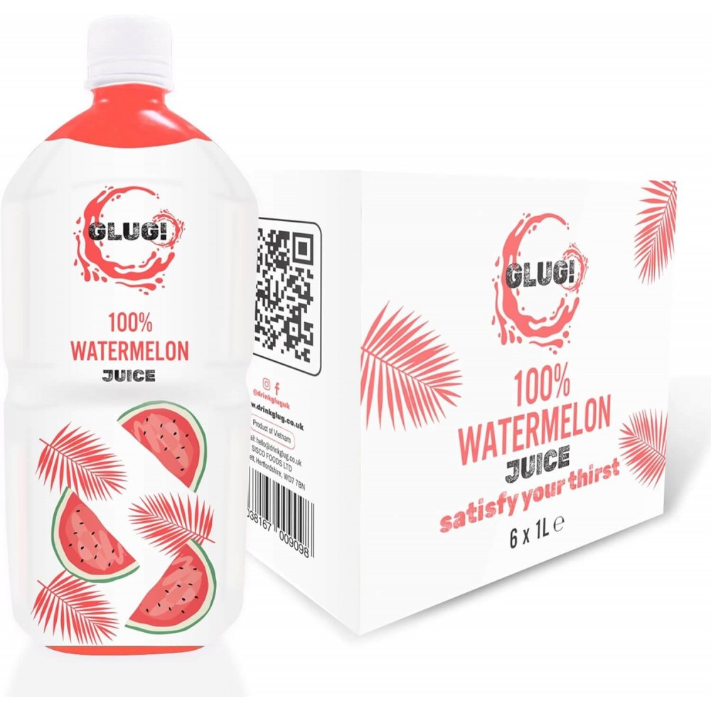 Glug Juice - Watermelon 6 x 1L