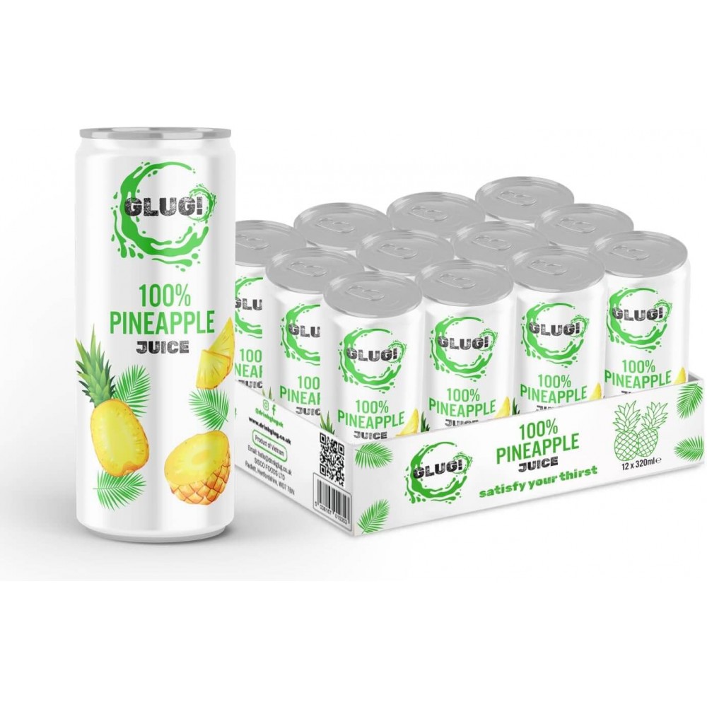 Glug Juice - Pineapple 12 x 330ml