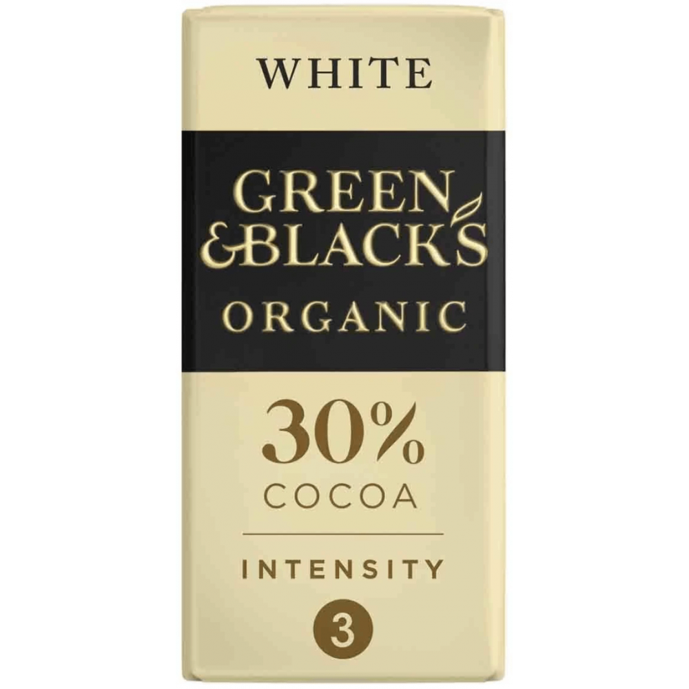 Green & Black's Organic - White Chocolate 15 x 90g
