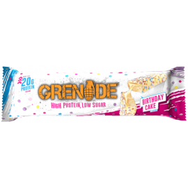 Grenade Bars - Birthday Cake 12 x 70g