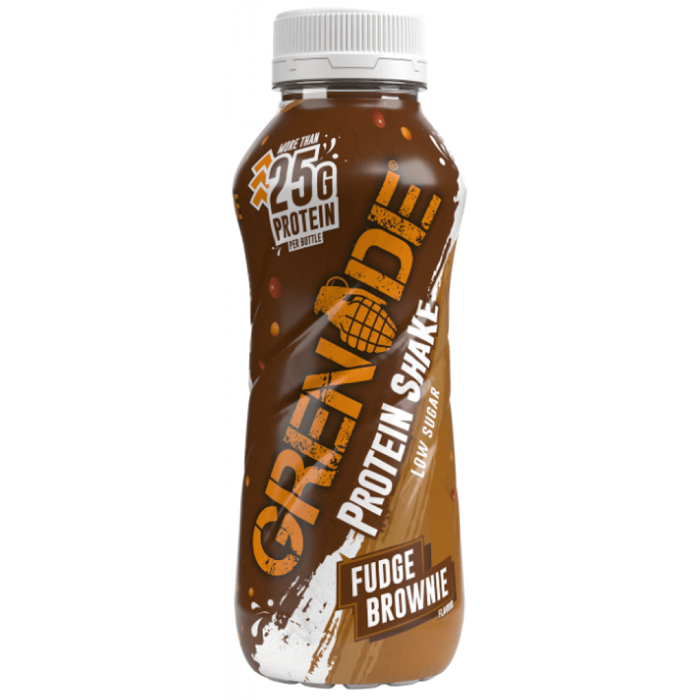 Grenade Shake, Fudge Brownie 8 x 330ml