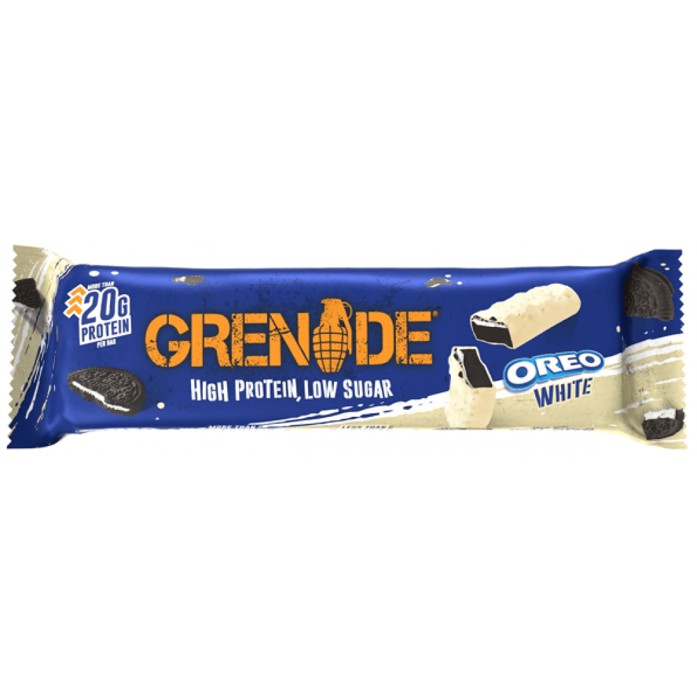 Grenade Bar - OREO White Chocolate 12 x 60g