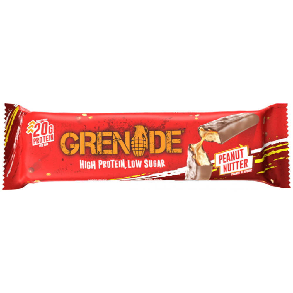 Grenade Bar - Peanut Nutter 12 x 60g
