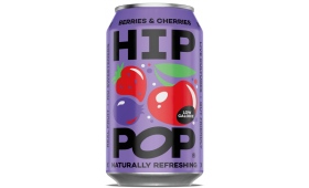 Hip Pop Soda - Berries & Cherries 12 x 330ml
