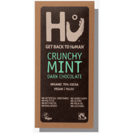 Hu Chocolate - Crunchy Mint Dark Chocolate 12 x 60g