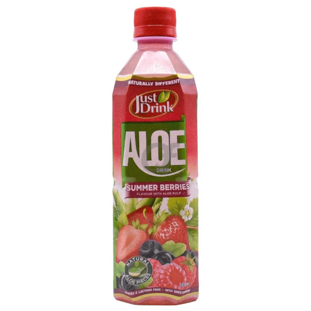 Just Drink Aloe - Summer Berries 12 x 500ml