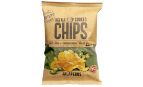 Kettle Cooked Chips - Jalapeno 8 x 150g