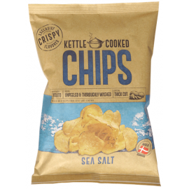 Kettle Cooked Chips - Sea Salt 8 x 150g