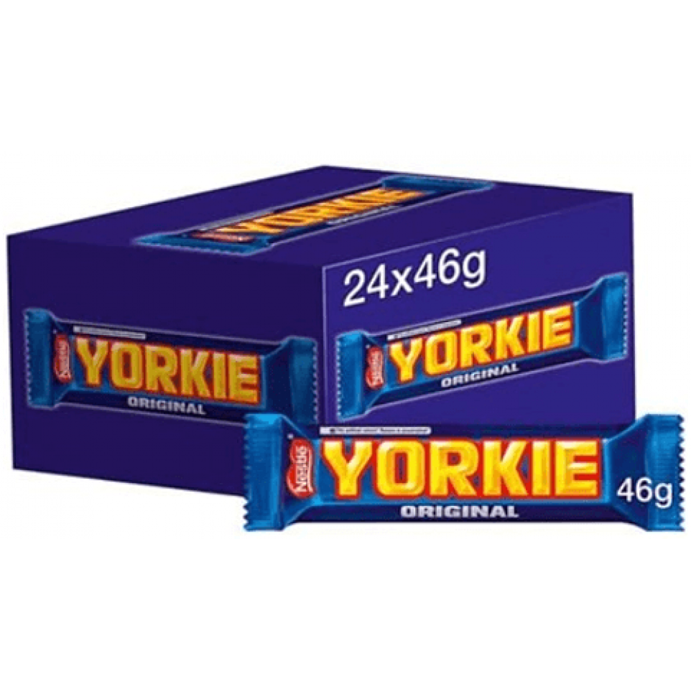Nestle Yorkie - Original Milk Chocolate 24 x 46g