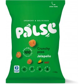 Palse - Crunchy Peas Jalapeno 12 x 50g