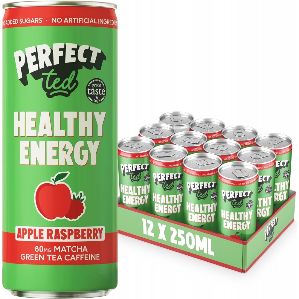 Perfect Ted Energy - Apple Raspberry 12 x 250ml