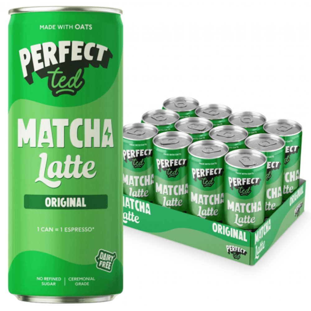 PerfectTed Matcha Latte - Original 12 x 250ml