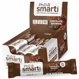 PhD Smart Bar - Chocolate Brownie 12 x 64