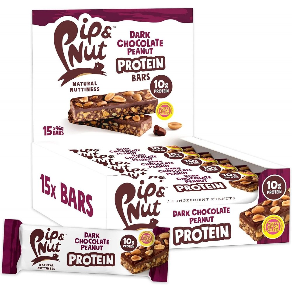 Pip & Nut Protein - Dark Chocolate Peanut 15 x 46g