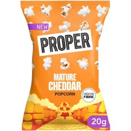 Proper Popcorn - Mature Cheddar 24 x 20g