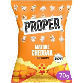 Proper - Mature Cheddar Popcorn 8 x 70g