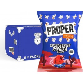 Proper - Smoky & Sweet Paprika Popcorn 8 x 70g