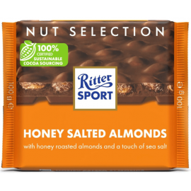 Ritter Sport - Honey Salted Almonds 11 x 100g