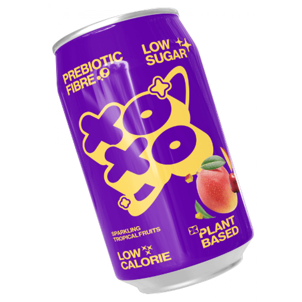 XOXO Prebiotic Soda - Sparkling Tropical 12 x 330ml