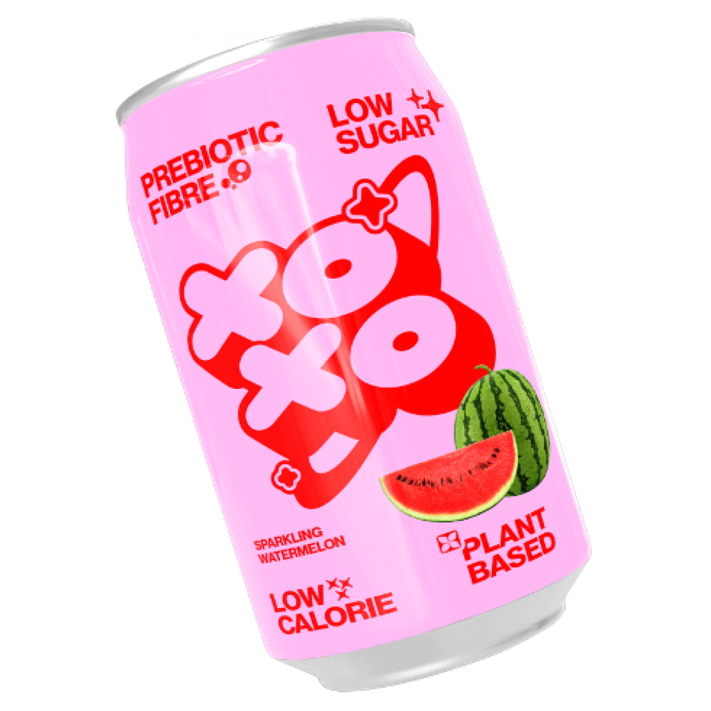 XOXO Prebiotic Soda - Sparkling Watermelon 12 x 330ml