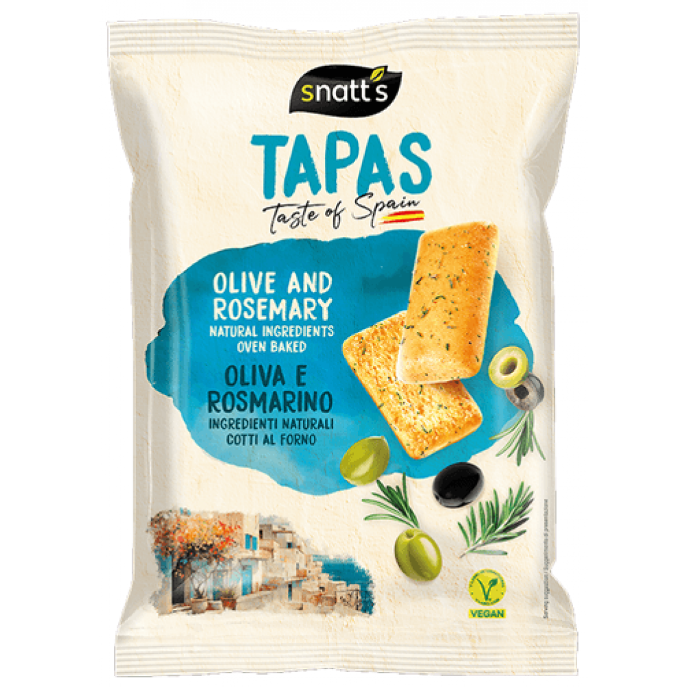Tapas - Olive & Rosemary 8 x 110g