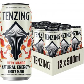 Tenzing Natural Energy - Fiery Mango 12 x 500ml