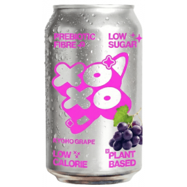 XOXO Prebiotic Soda - Sparkling Kyoho Grape 12 x 330ml