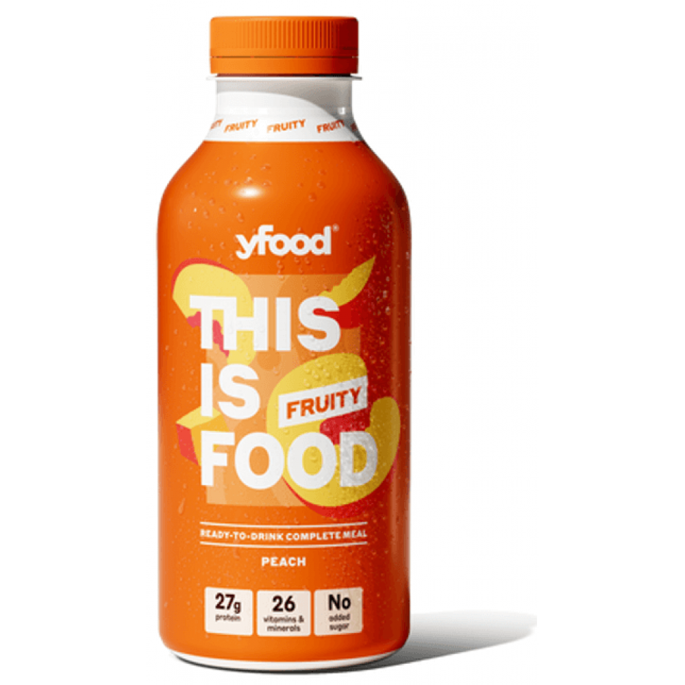 YFood Ready to Drink Meal - Fruity Peach 6 x 500ml YFood Ready to Drink Meal - Fruity Peach 6 x 500ml