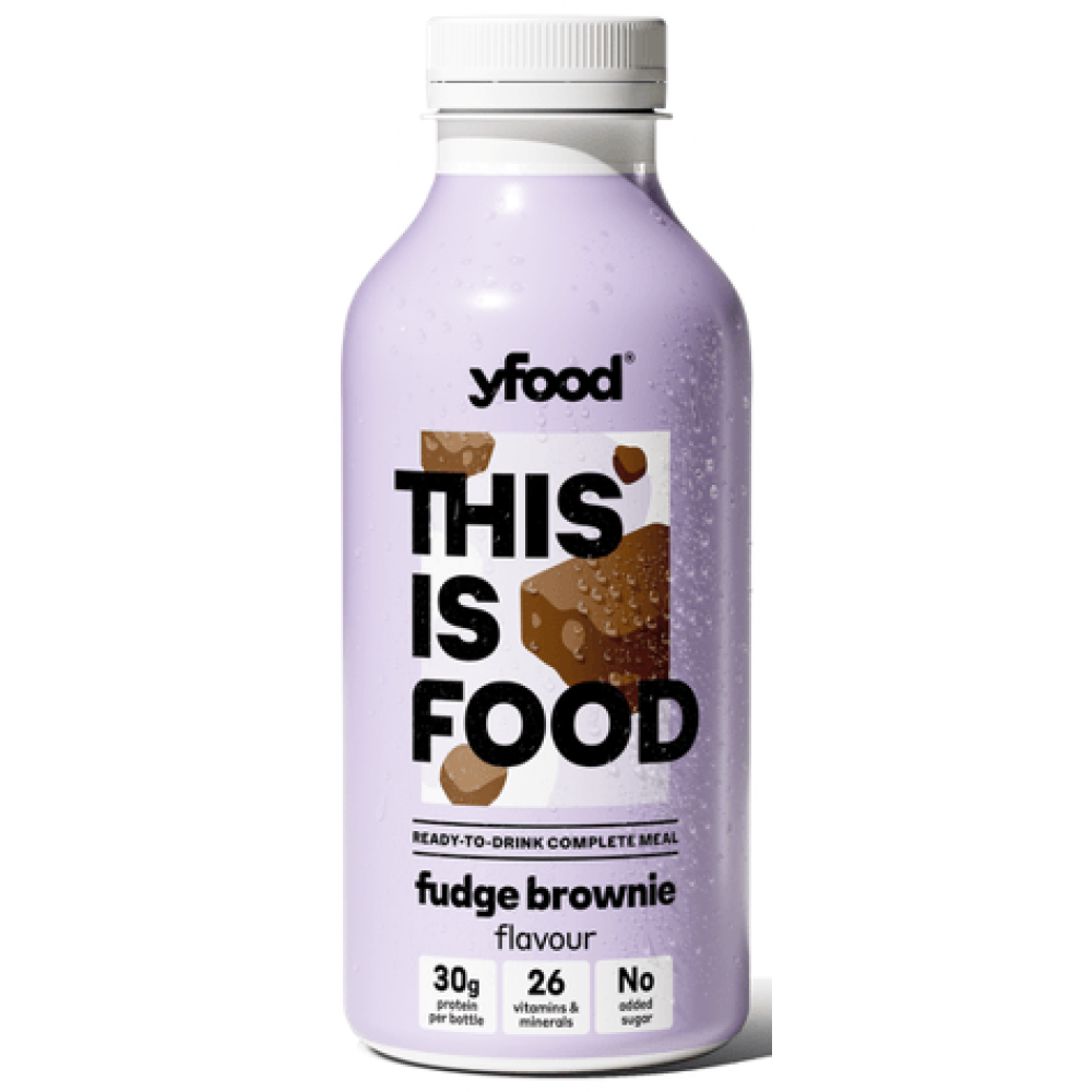 YFood Ready to Drink Meal - Fudge Brownie 6 x 500ml