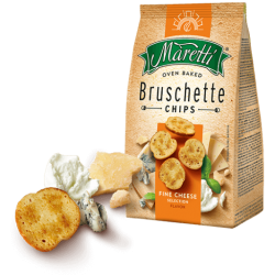 Maretti Bruschette Chips - Fine Cheese Selection 15 x 70g