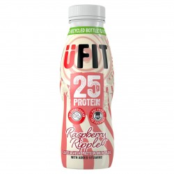 UFIT 25g Protein Shake - Raspberry Ripple 10x330ml
