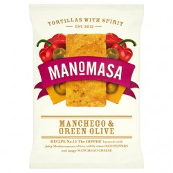 Manomasa - Manchego & Green Olive - 16 x 40g