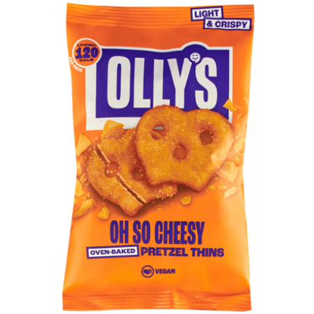 Ollys Pretzel -  So Cheesy Thins 7 x 140g
