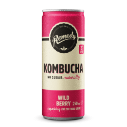 Remedy Kombucha Wild Berry - 12 x 250ml
