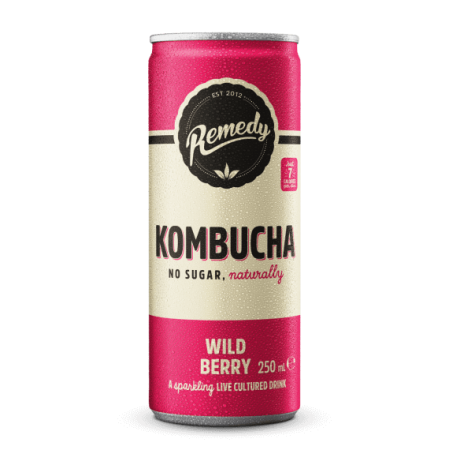 Remedy Kombucha Wild Berry - 12 x 250ml
