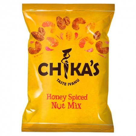 Chikas Nuts - Honey Spiced Nut Mix 12 x 41g