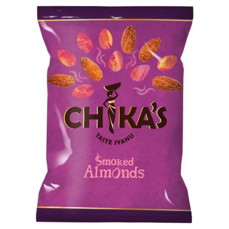 Chikas Nuts - Smoked Almonds 12 x 41g